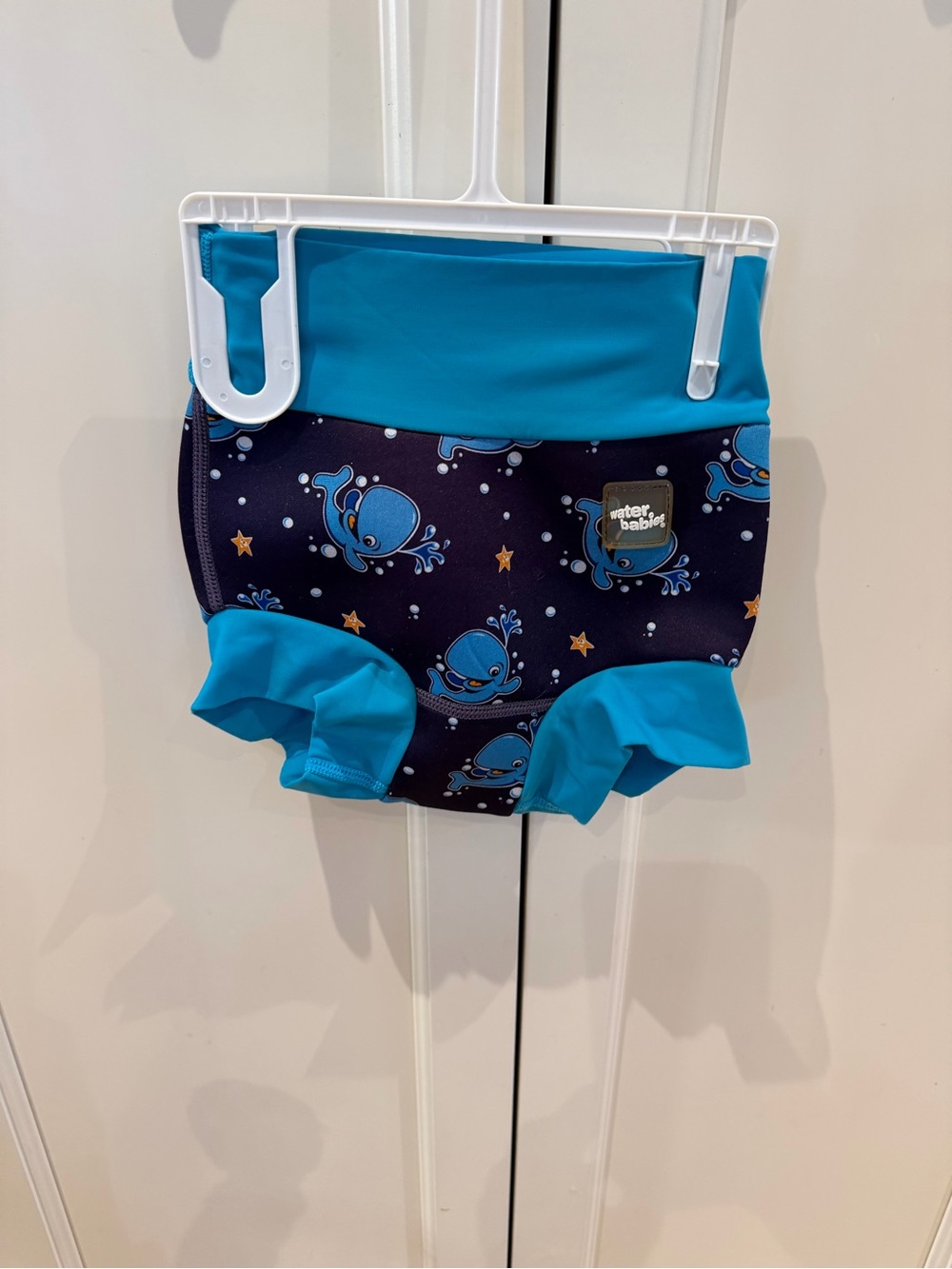 Water Babies Blue Octopus Swim Diaper Cover xxl